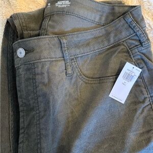 Old Navy Gray Corduroy Pants
